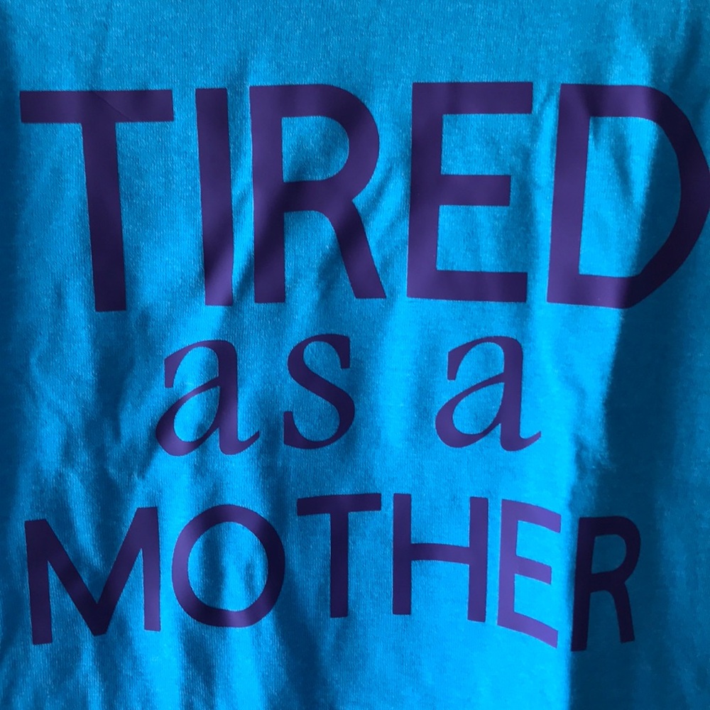 Medium Gildan ladies t shirt with vinyl saying